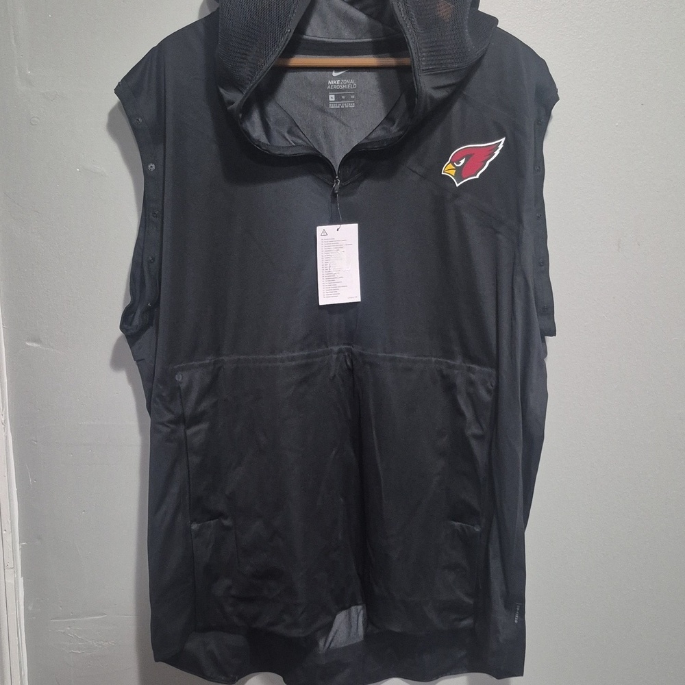 Nike Arizona Cardinals Zonal Aeroshield Weatherproof w Breakaway Sleeves - Picture 3 of 9